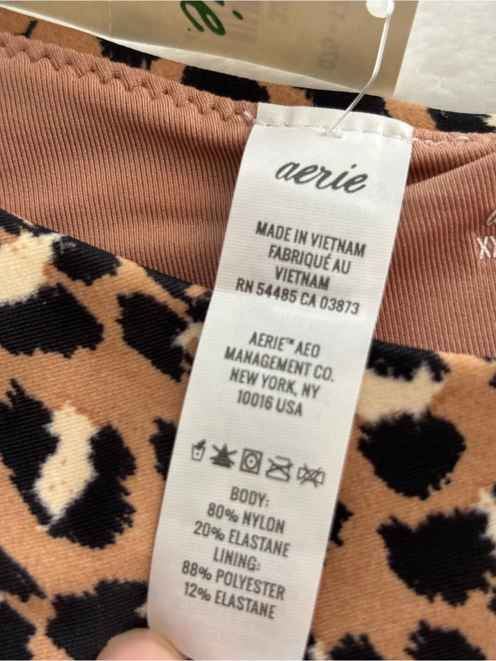 Aerie Cheekier Plus Coquine Bikini Bottom Size XXL Leopard Print